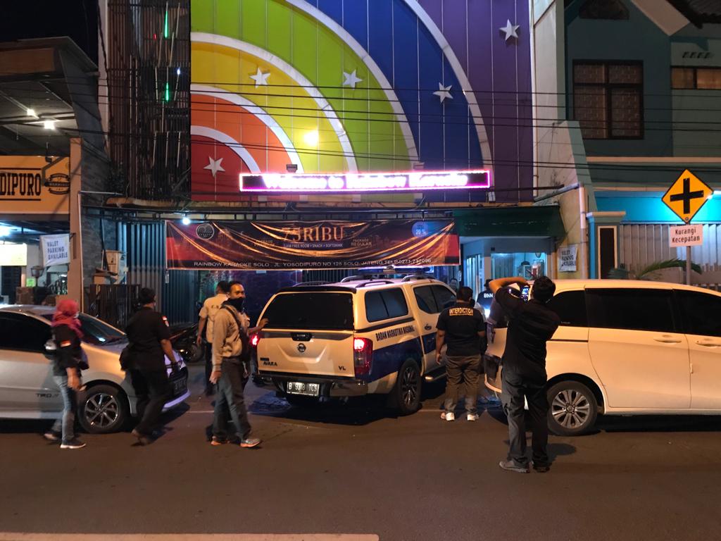 Kegiatan gabungan operasi bersinar BNNP Jateng dan BNNK Surakarta