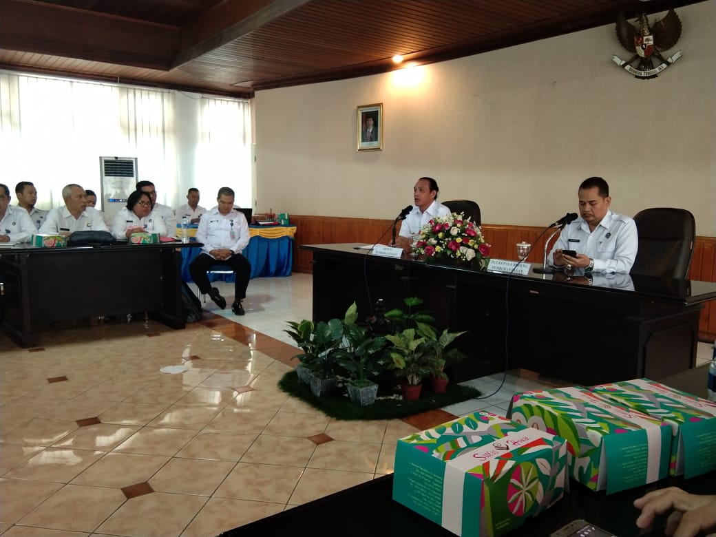 Kegiatan Monitor dan Evaluasi oleh Direktorat Narkotika Deputi Pemberantasan BNN RI di BNNP Jawa Tengah.