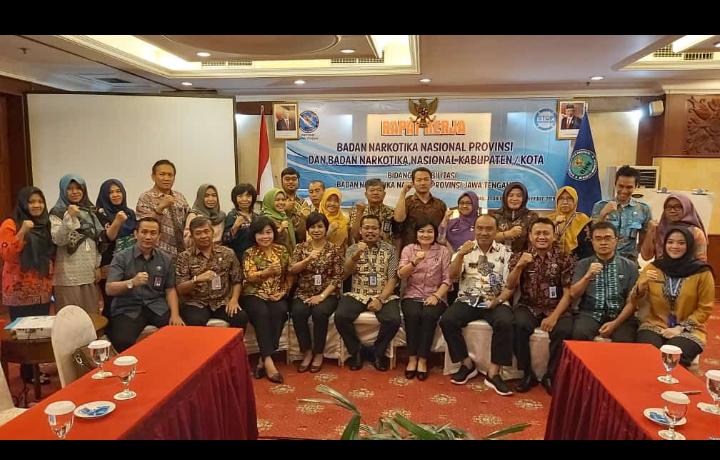 Kegiatan Rapat Kerja BNNP dan BNNKab/Kota Kegiatan Rapat Kerja BNNP dan BNNKab/Kota