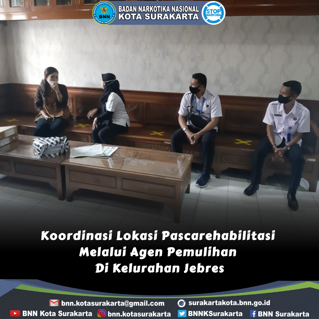 Koordinasi Lanjutan Mengenai Lokasi Pascarehabilitasi Melalui Agen Pemulihan Prioritas Nasional Di Kelurahan Jebres Koordinasi Lanjutan Mengenai Lokasi Pascarehabilitasi Melalui Agen Pemulihan Prioritas Nasional Di Kelurahan Jebres