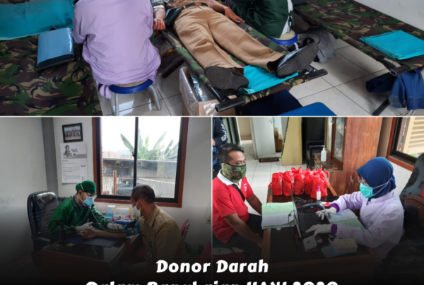 Donor Darah BNN Kota Surakarta Dalam Rangkaian Peringatan HANI Tahun 2020
