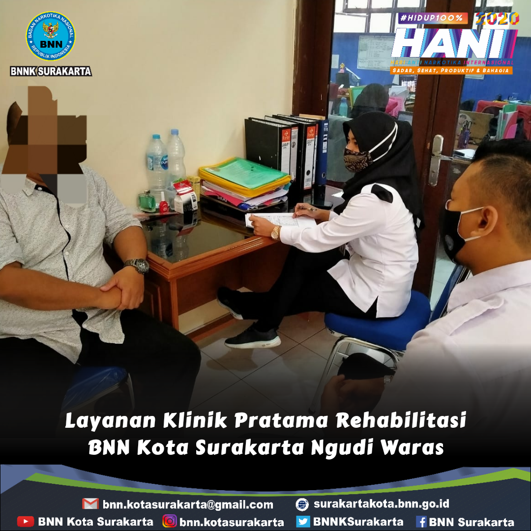 Pelayanan Klien Voluntery Rehabilitasi a.n. DA Pelayanan Klien Voluntery Rehabilitasi a.n. DA