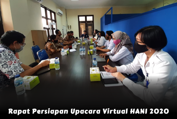 Rapat Persiapan Upacara Virtual Hari Anti Narkotika Nasional 2020 Tingkat Kota Surakarta