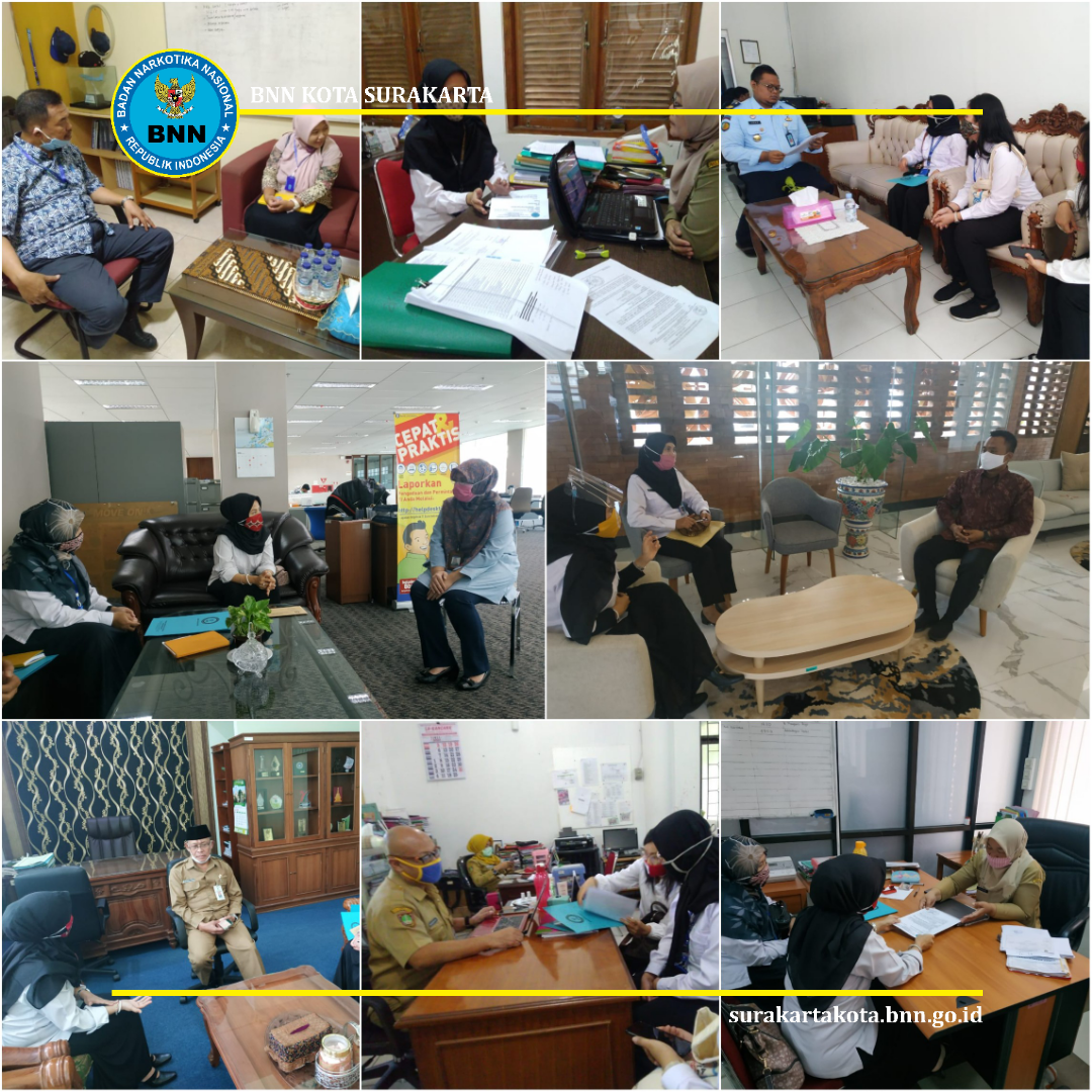 Koordinasi Persiapan Rapat Kerja Program Pemberdayaan Masyarakat Anti Narkoba