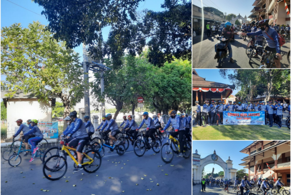 Gowes Bersama Intergrated Criminal Justice System (ICJS) Jawa Tengah