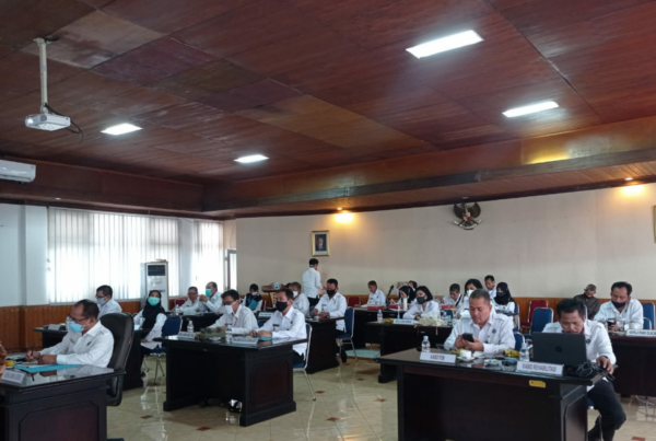 Konsolidasi Capaian Target dan Data Kinerja serta Rapat Virtual On Going Evaluation Program, Kegiatan dan Anggaran BNN serta Kebijakan P4GN Jajaran BNNP Jawa Tengah