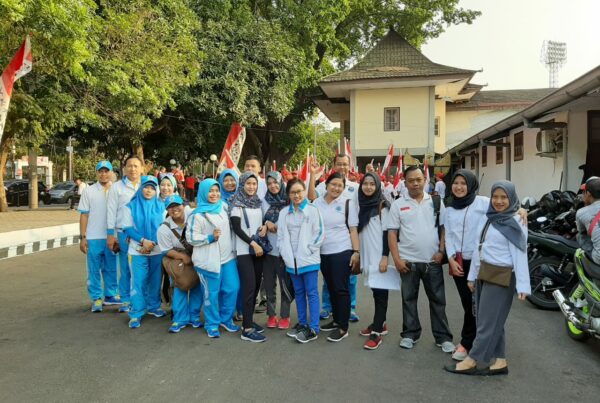 Kegiatan Apel bersama Hari Olah Raga Nasional (HAORNAS) ke-36 tahun 2019