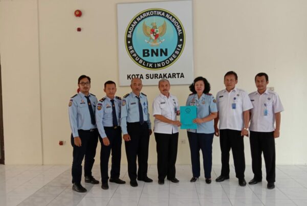 Kegiatan perjanjian kerja sama dengan Balai Pemasyarakatan kota surakarta