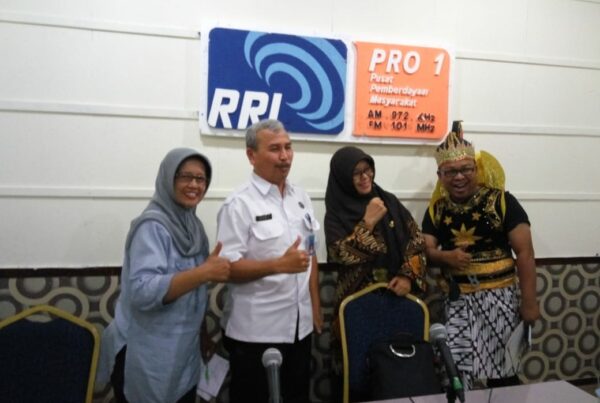 kegiatan sosialisasi bahaya narkoba dikota surakarta berkaitan dengan hari HANI 2019 Bekerja sama dengan Radio Republik Indonesia