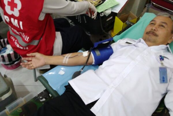 Kegiatan Donor Darah Menyambut HANI 2019.