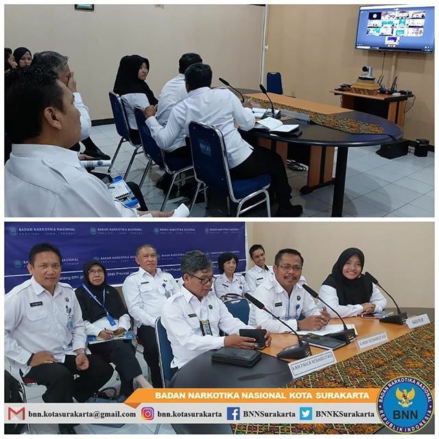 Video Conference dengan Direktur Pascarehabilitasi Video Conference dengan Direktur Pascarehabilitasi