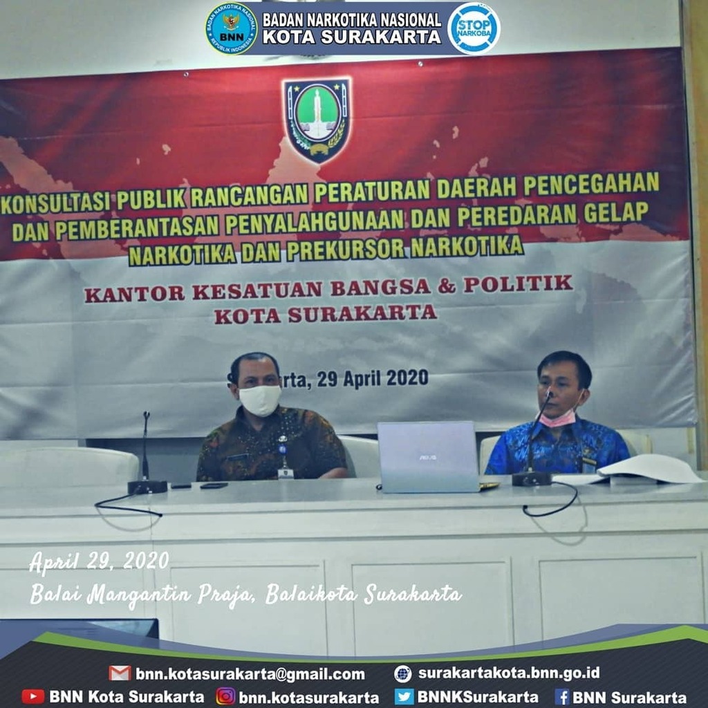 Konsultasi Publik Raperda Fasilitasi P4GN Kota Surakarta Konsultasi Publik Raperda Fasilitasi P4GN Kota Surakarta