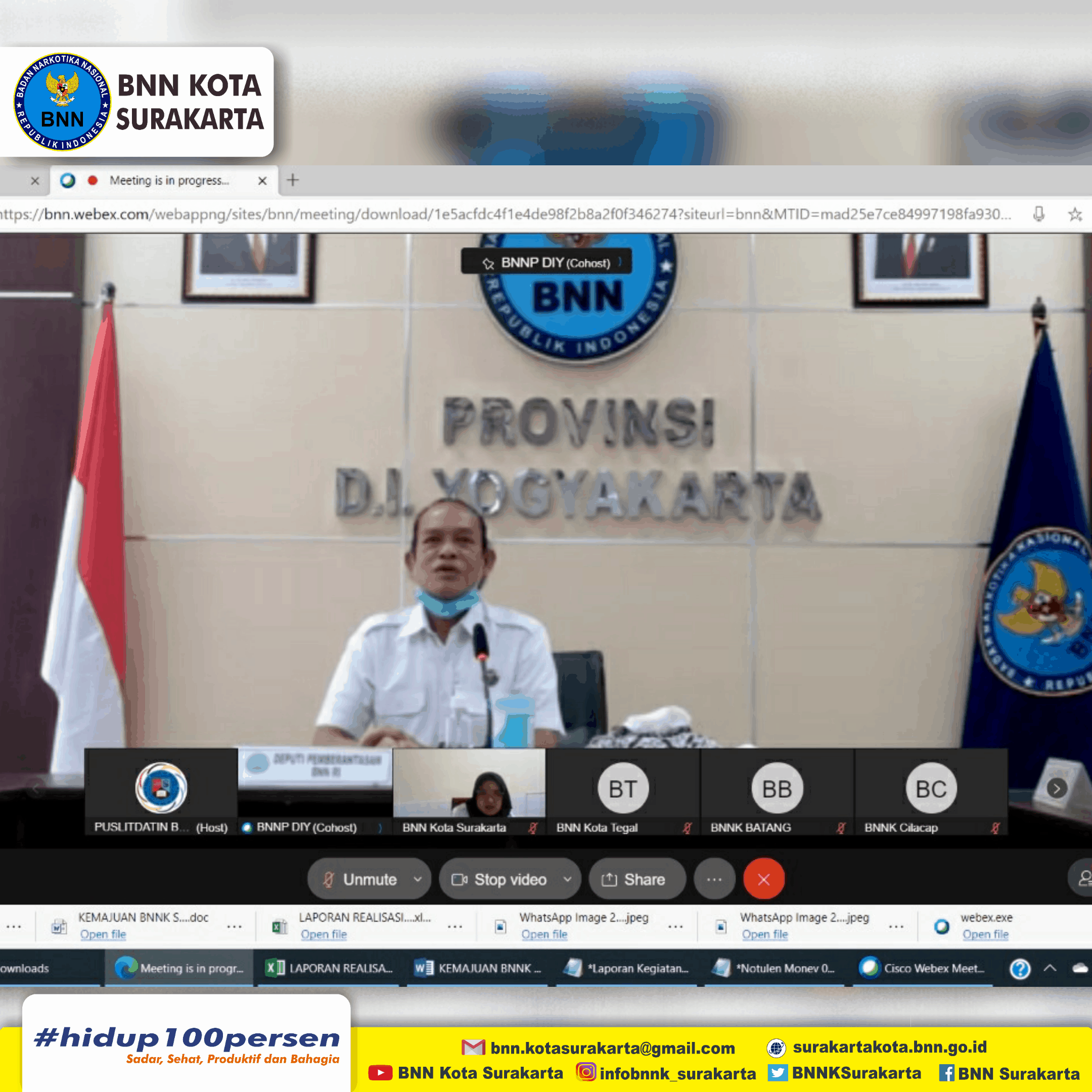 Monev Deputi Pemberantasan - BNNP & BNNK wilayah DIY & Jawa Tengah