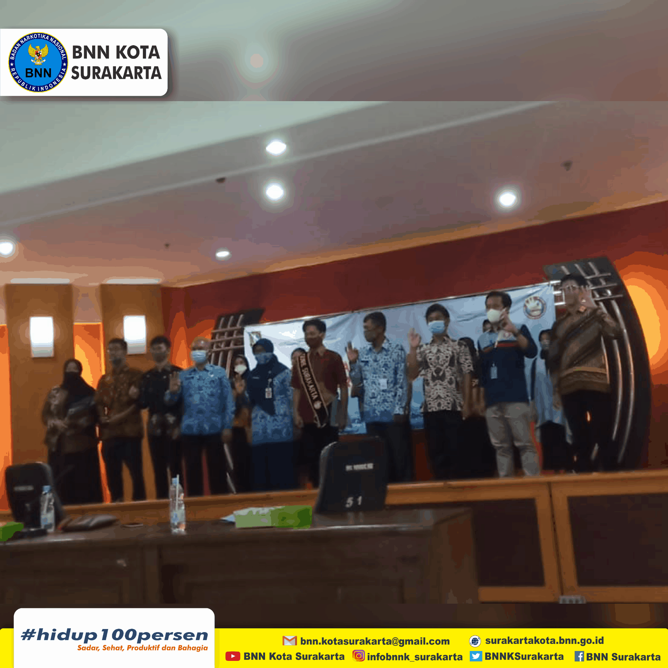 Menghadiri Pengukuhan Pengurus Forum Genre di Kota Surakarta Menghadiri Pengukuhan Pengurus Forum Genre di Kota Surakarta
