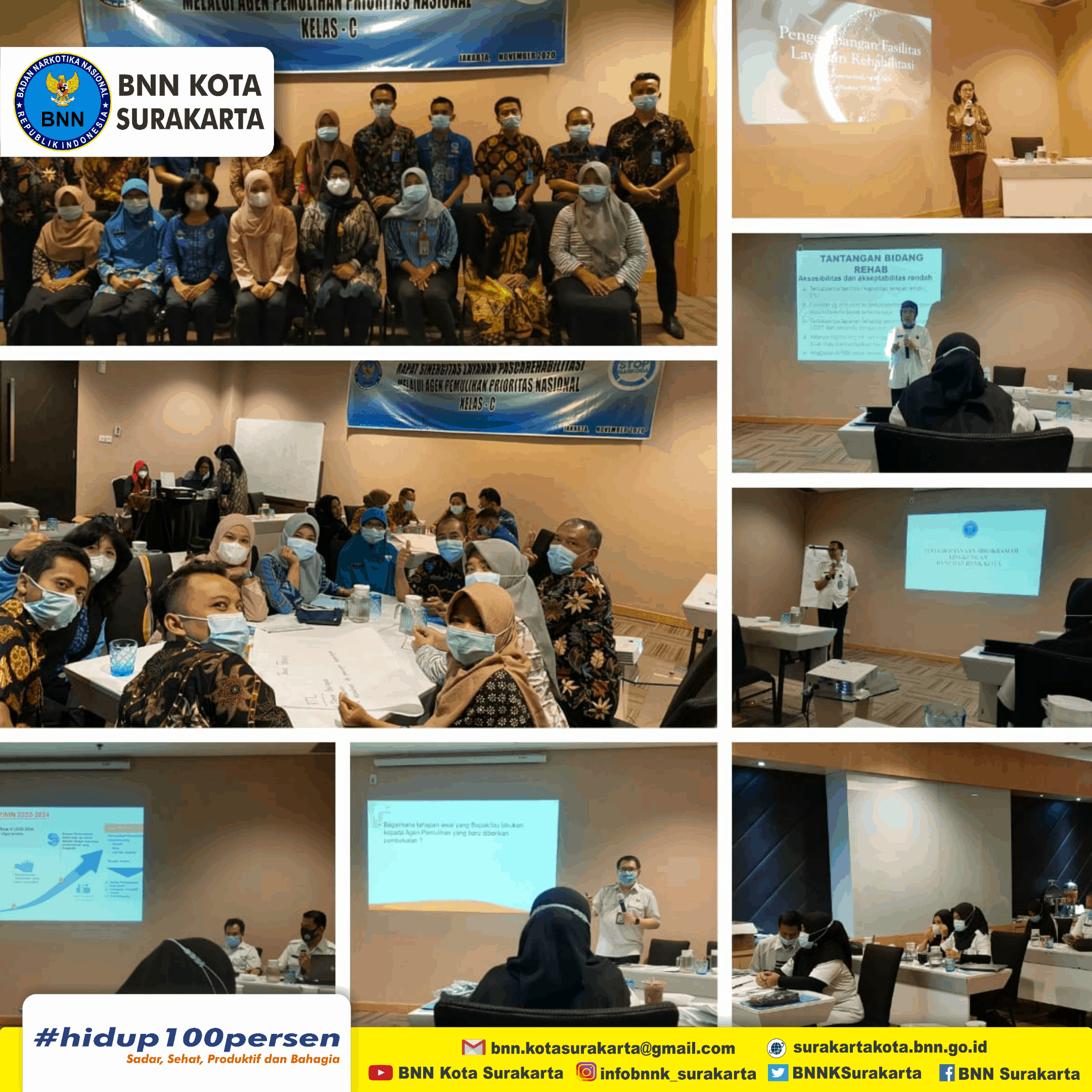 Rapat Sinergitas Layanan Pascarehabilitasi Melalui Agen Pemulihan Prioritas Nasional Kelas C Rapat Sinergitas Layanan Pascarehabilitasi Melalui Agen Pemulihan Prioritas Nasional Kelas C