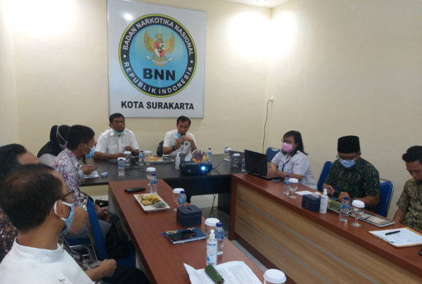 Kunjungan Kerja BNK Penajam Paser Utara ke BNNK Surakarta