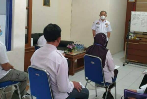 Pengarahan Kepala BNNP Jawa Tengah Kepada Anggota BNNK Surakarta