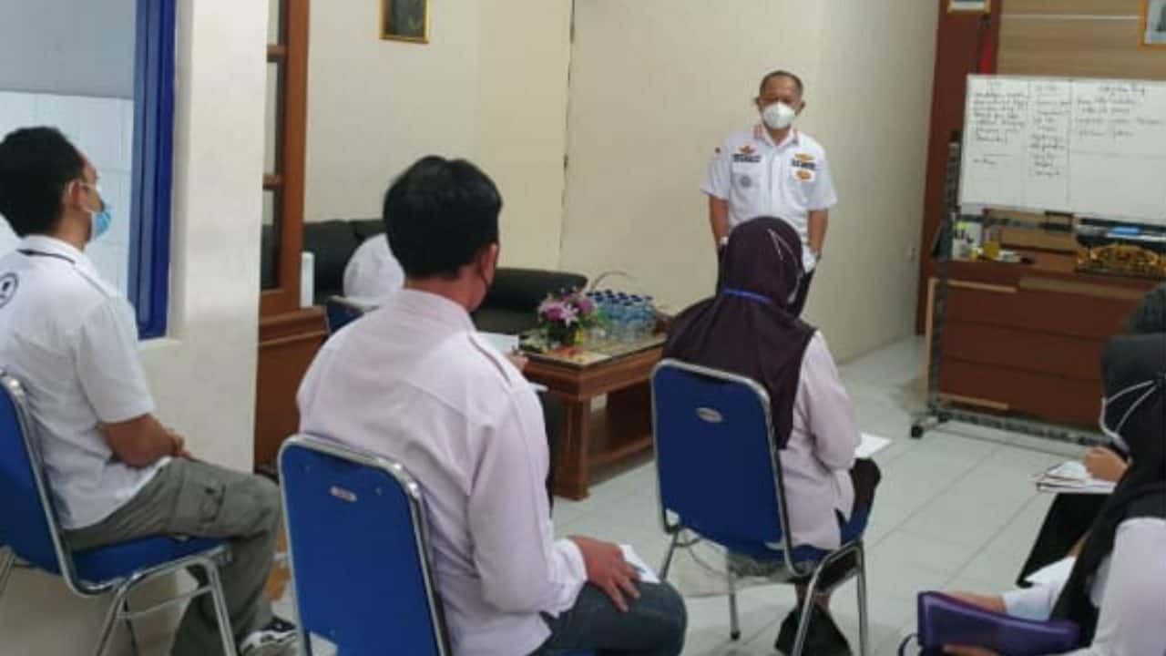 Pengarahan Kepala BNNP Jawa Tengah Kepada Anggota BNNK Surakarta