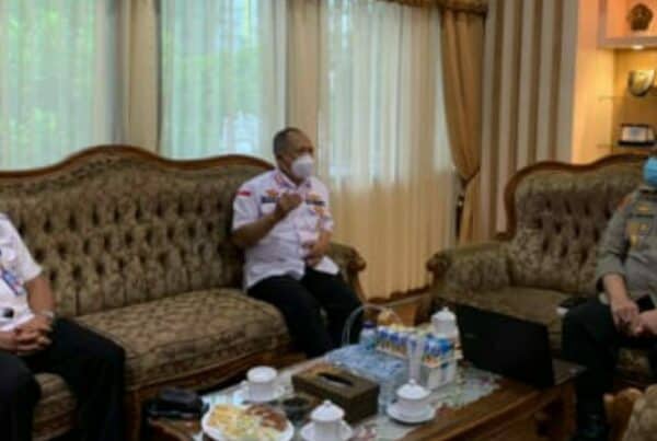 Koordinasi Kepala BNNP Jawa Tengah Dengan Kapolresta Surakarta