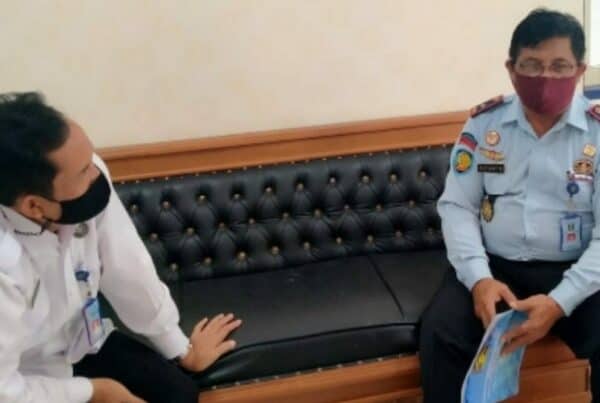 Kunjungan Kepala Rupbasan Sragen ke BNNK Surakarta
