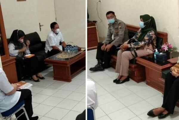 Kunjungan Sat Narkoba Polresta Surakarta Ke Kantor BNNK Surakarta