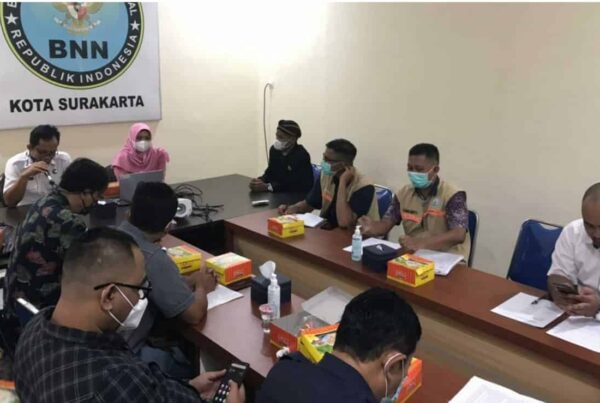 Rapat Koordinasi Tingkat Kota Mengenai Sosialisai Layanan Rehabilitasi
