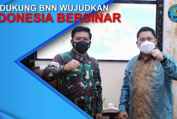 PANGLIMA TNI DUKUNG WAR ON DRUGS BNN DARI DARAT, LAUT DAN UDARA