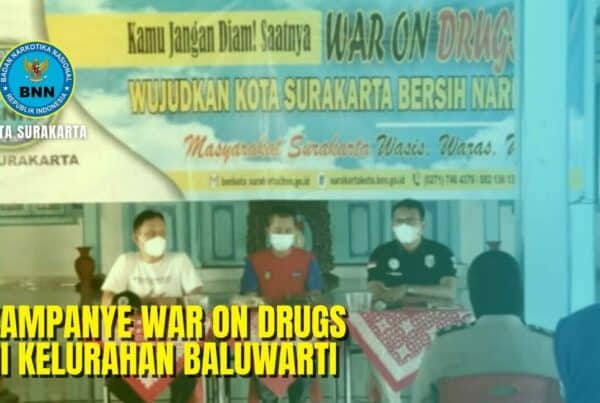 Kampanye War On Drugs di Kelurahan Baluwarti Kampanye War On Drugs di Kelurahan Baluwarti