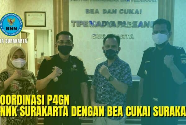 Koordinasi BNNK Surakarta dengan Bea Cukai Surakarta