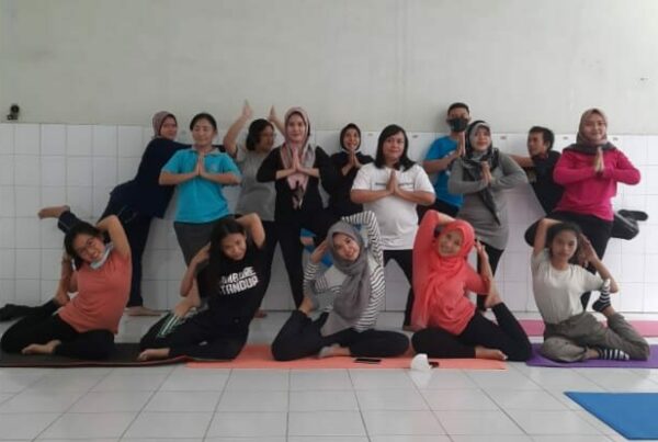 Pembinaan Jasmani Pegawai BNNK Surakarta