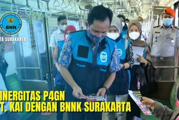Sinergitas Program P4GN Antara PT.KAI dengan BNNK Surakarta