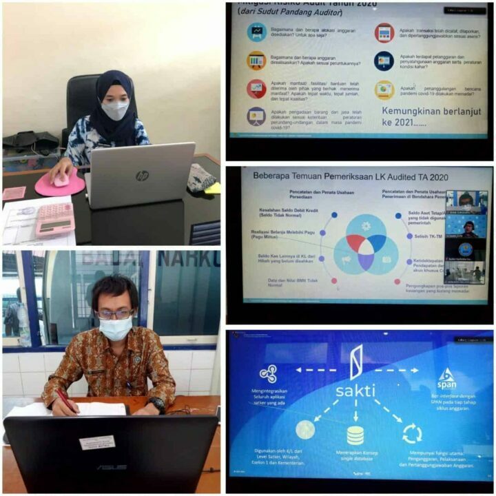 Penyusunan Konsolidasi Laporan Keuangan BNN TA. 2020 Audited Penyusunan Konsolidasi Laporan Keuangan BNN TA. 2020