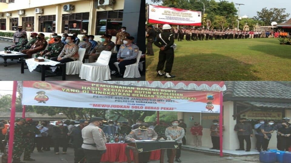 Apel Gelar Pasukan Operasi Ketupat Candi 2021 Apel Gelar Pasukan Operasi Ketupat Candi 2021