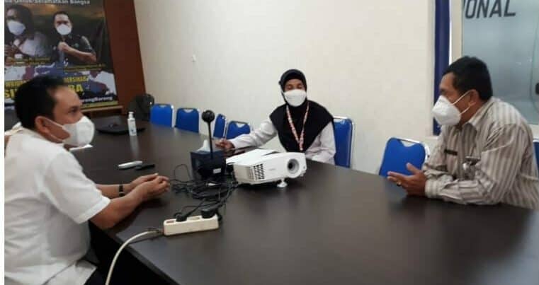 Kepala BNN Kota Surakarta Menerima Kunjungan Dari Dinas Sosial Kota Surakarta Konsep Otomatis