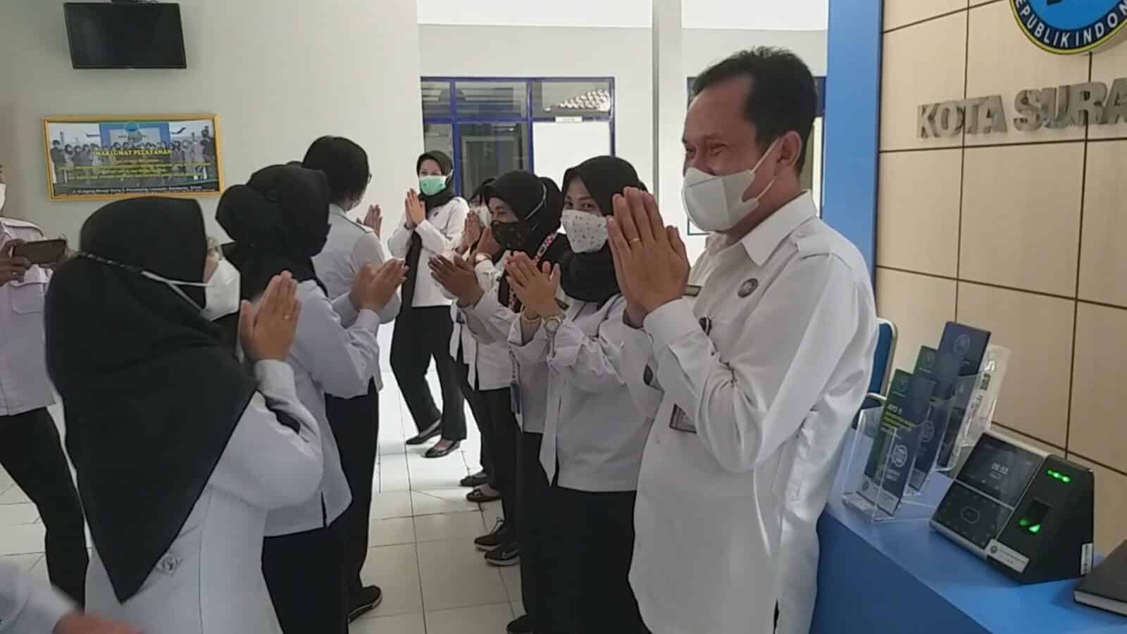 Apel Bersama & Pemeriksaan Kesehatan Pegawai BNNK Surakarta Apel dan Pemeriksaan Kesehatan Pegawai BNNK Surakarta