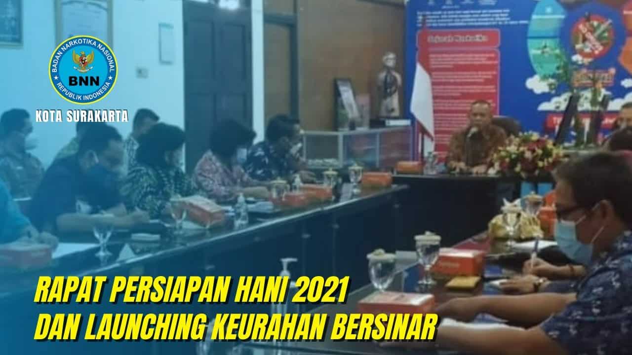 Rapat Persiapan HANI 2021 dan Launching Kelurahan Bersinar Rapat Persiapan HANI 2021 dan Launching Kelurahan Bersinar