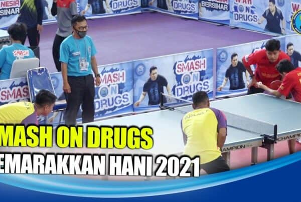 TURNAMEN TENIS MEJA SMASH ON DRUGS SEMARAKAN HANI 2021