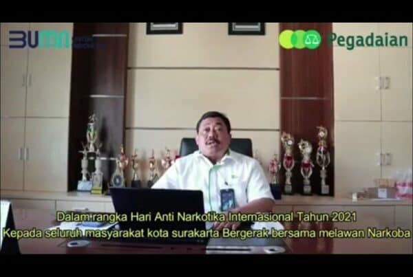 PT. Pegadaian Area Surakarta : Wujudkan Surakarta Bersih Narkoba (Bersinar)