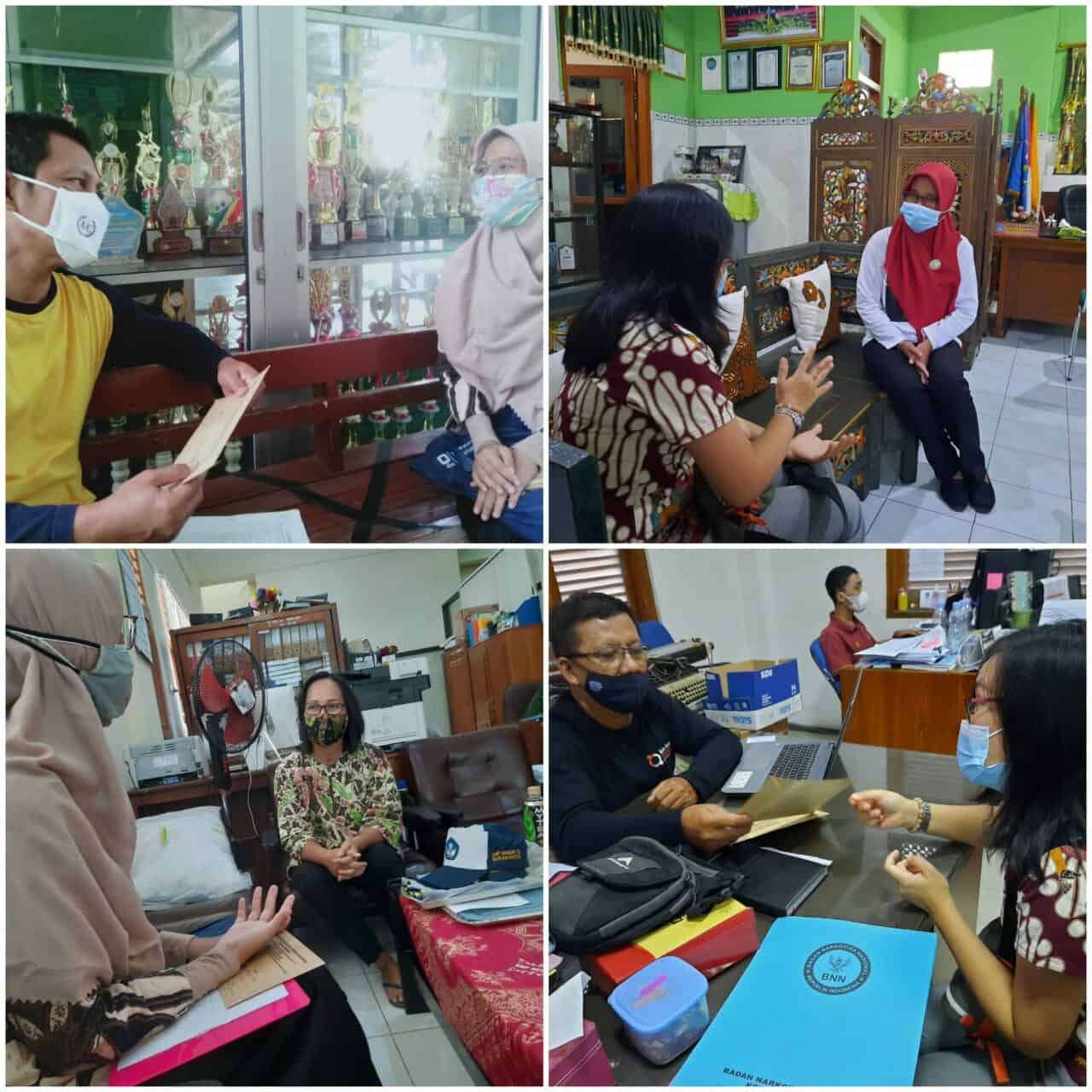 Koordinasi Dalam Rangka Rapat Kerja Pemberdayaan Masyarakat Anti Narkoba di Lingkungan Pendidikan Koordinasi Dalam Rangka Rapat Kerja Pemberdayaan Masyarakat Anti Narkoba di Lingkungan Pendidikan
