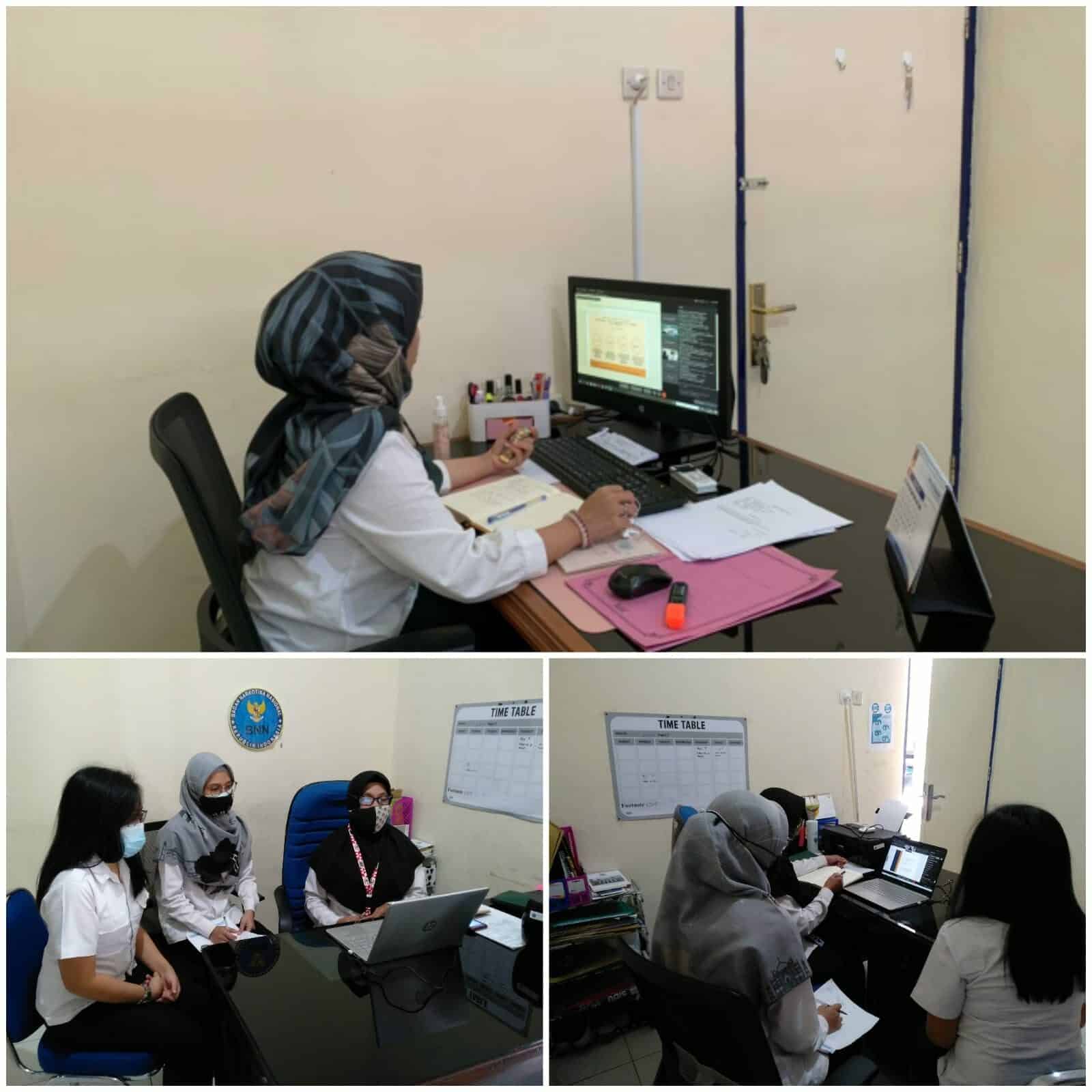 Rapat Evaluasi Pencapaian Kinerja Triwulan II Bidang Pencegahan 2021