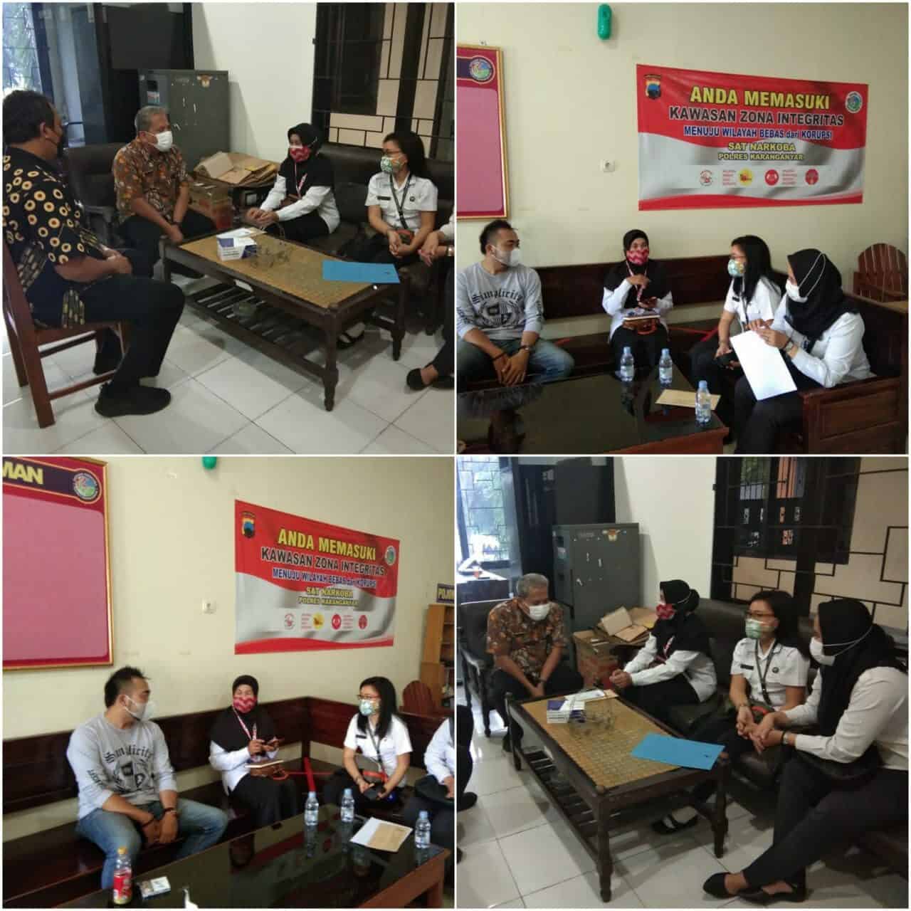 Koordinasi dan Pengambilan Data Potensi Kerawanan narkotika di Kabupaten Karanganyar Koordinasi dan Pengambilan Data Potensi Kerawanan narkotika di Kabupaten Karanganyar