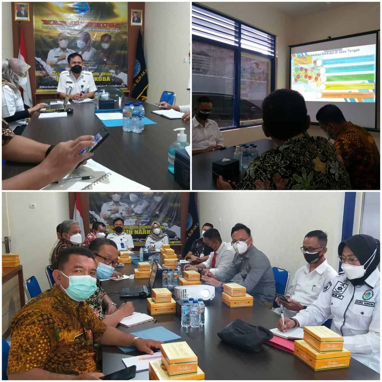 Rapat Kesekretariatan Pelaksanaan Inpres RAN P4GN Wilayah Rapat Kesekretariatan Pelaksanaan Inpres RAN P4GN Wilayah