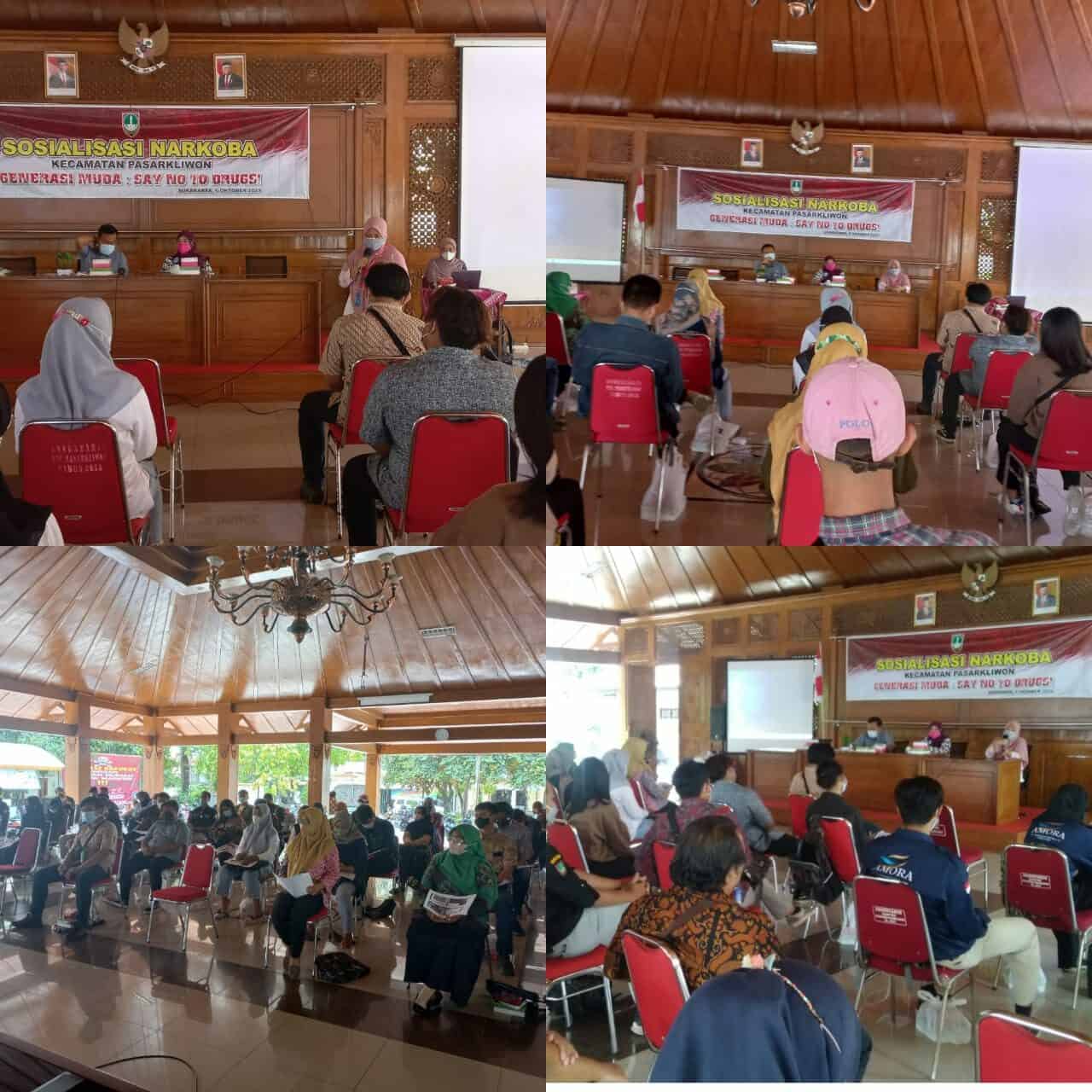 Sosialisasi Dampak Penyalahgunaan Narkoba di Kecamatan Pasar Kliwon