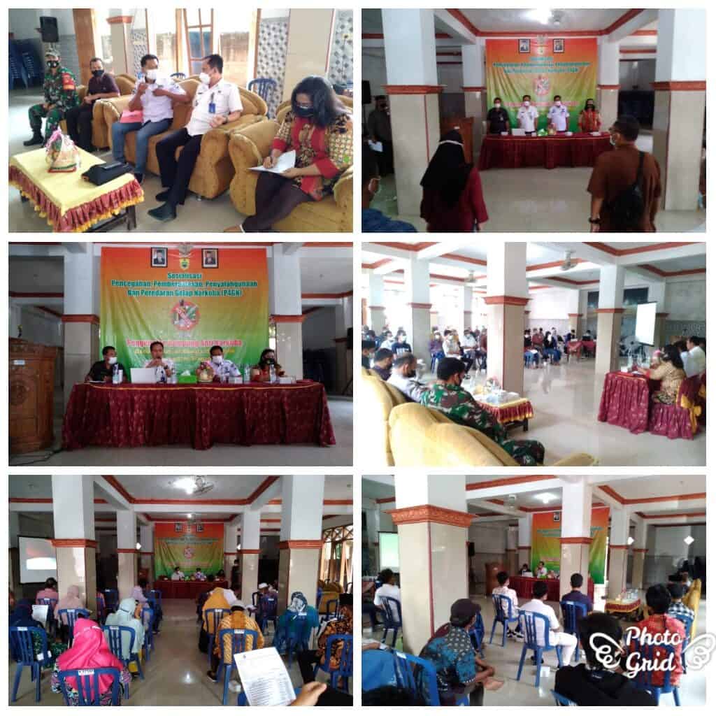 Sosialisasi P4GN dan Pengenalan Kampung Anti narkoba Kabupaten Sragen Sosialisasi P4GN dan Pengenalan Kampung Anti narkoba Kabupaten Sragen