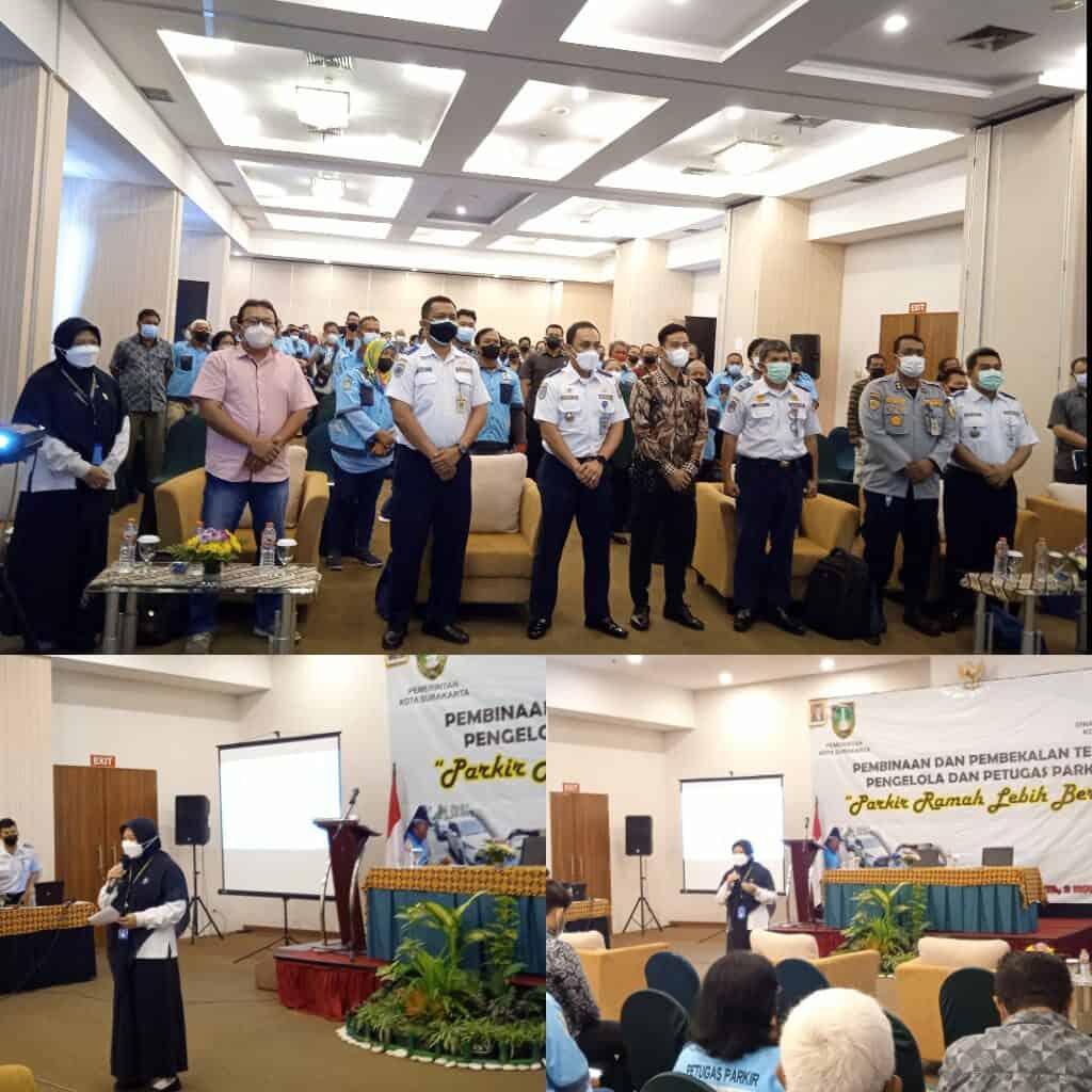 Sosialisasi P4GN Pada Kegiatan Pembinaan dan Pembekalan Teknis Petugas Parkir di Wilayah Kota Surakarta Sosialisasi P4GN pada kegiatan Pembinaan dan Pembekalan Teknis Petugas Parkir di Wilayah Kota Surakarta
