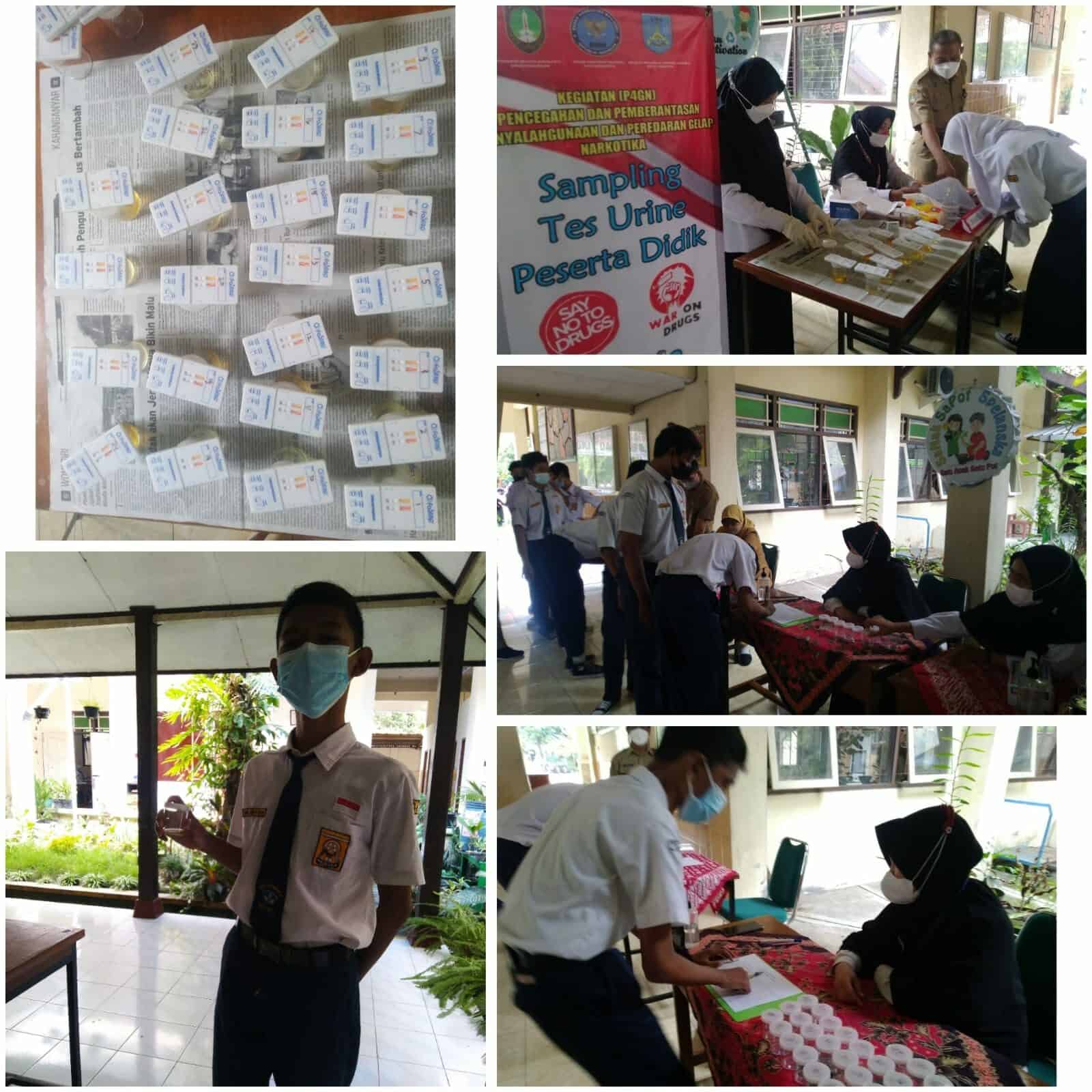 Tes Urine di SMP Negeri 9 Surakarta Tes Urine di SMP Negeri 9 Surakarta