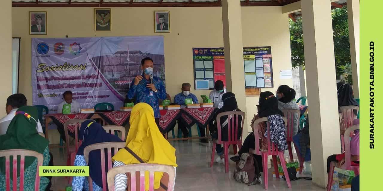 Sosialisasi Pencegahan Bahaya Penyalahgunaan Narkotika Bagi Exnapiter dan Keluarga di Kabupaten Karanganyar Sosialisasi Pencegahan Bahaya Penyalahgunaan Narkotika Bagi Exnapiter dan Keluarga di Kabupaten Karanganyar