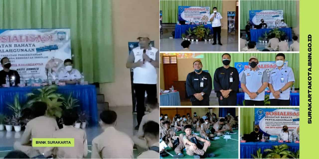 Sosialisasi Penyalahgunaan NAPZA di SMK Satya Karya Karanganyar Sosialisasi Penyalahgunaan NAPZA di SMK Satya Karya Karanganyar