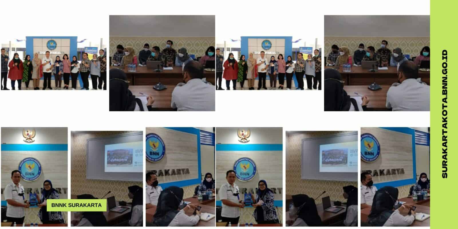 Audiensi Lembaga Perlindungan Saksi dan Korban (LPSK) RI ke BNNK Surakarta Audiensi Lembaga Perlindungan Saksi dan Korban (LPSK) RI ke BNNK Surakarta