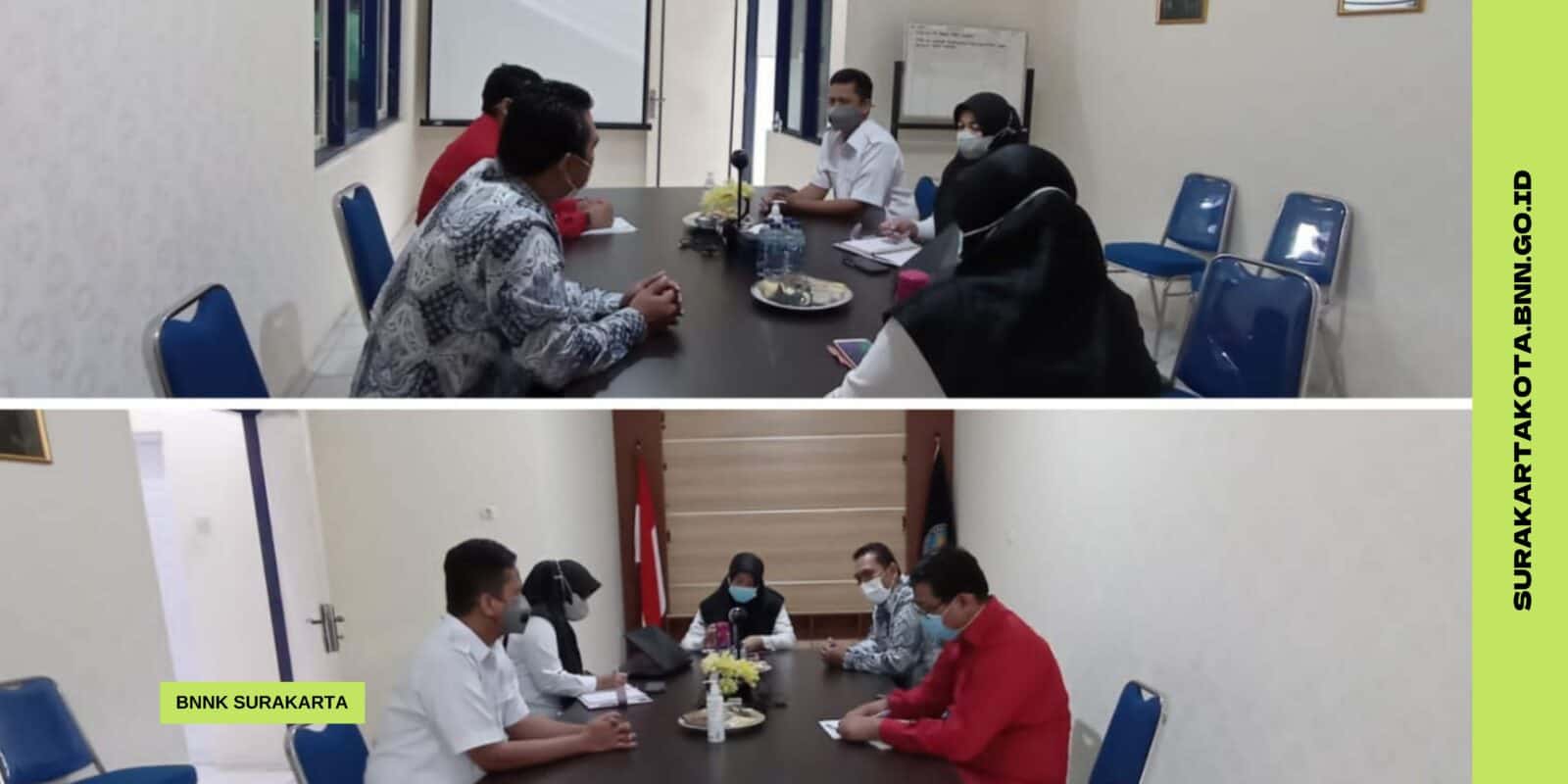 Kunjungan Kepala Loka POM Surakarta Ke Kantor BNNK Surakarta